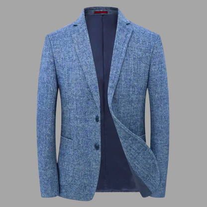 Slim fit-blazer i uld