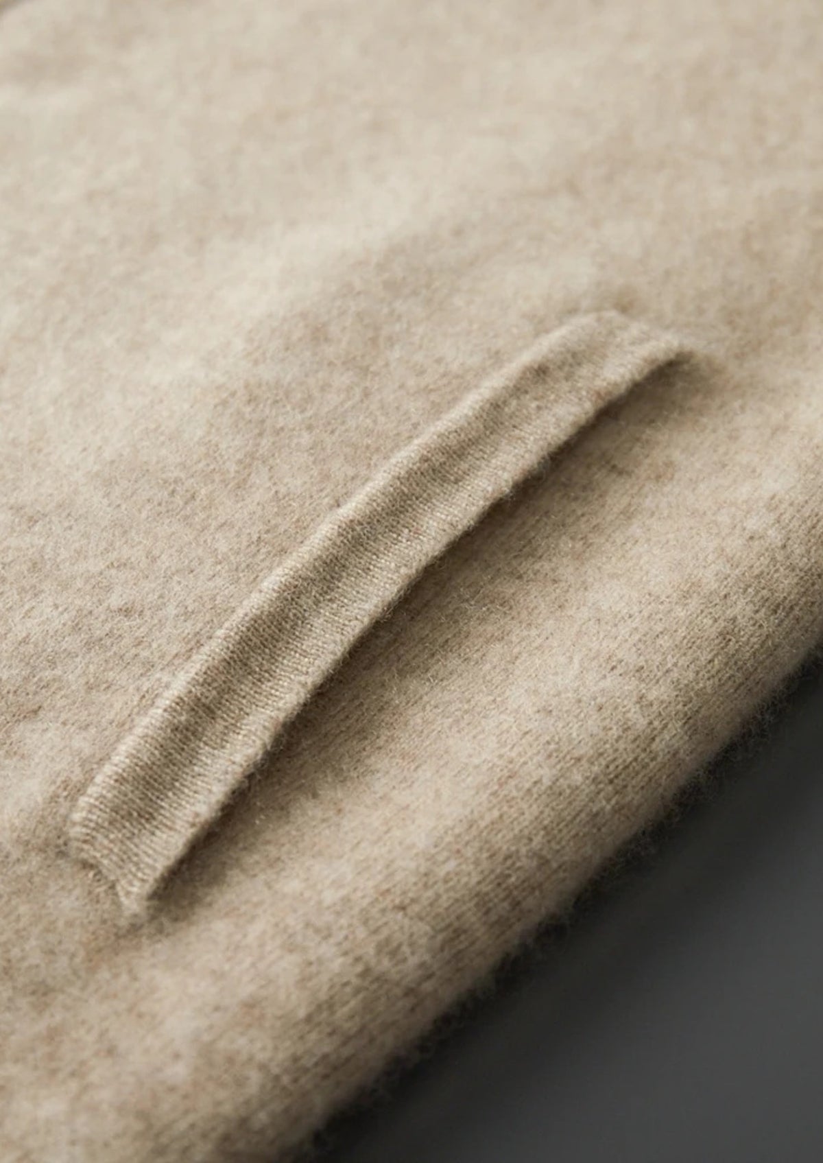 NOVOROPA Completo Denis Cardigan con Zip in Cashmere