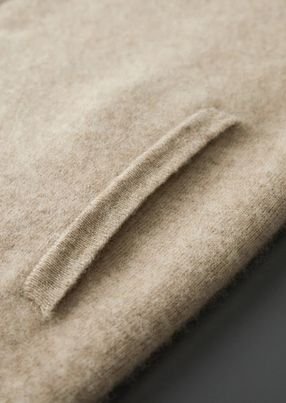 NOVOROPA Completo Denis Cardigan con Zip in Cashmere
