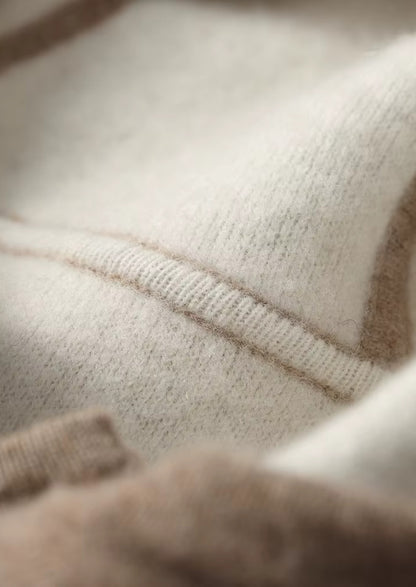NOVOROPA Completo Milano con Cappuccio in Cashmere Beige