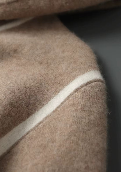 NOVOROPA Completo Milano con Cappuccio in Cashmere Beige