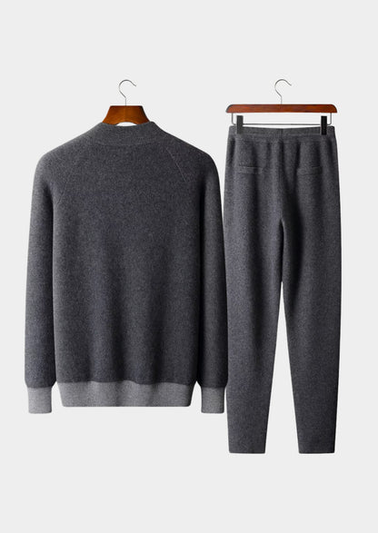 NOVOROPA Completo Torino in Cashmere Grigio Scuro
