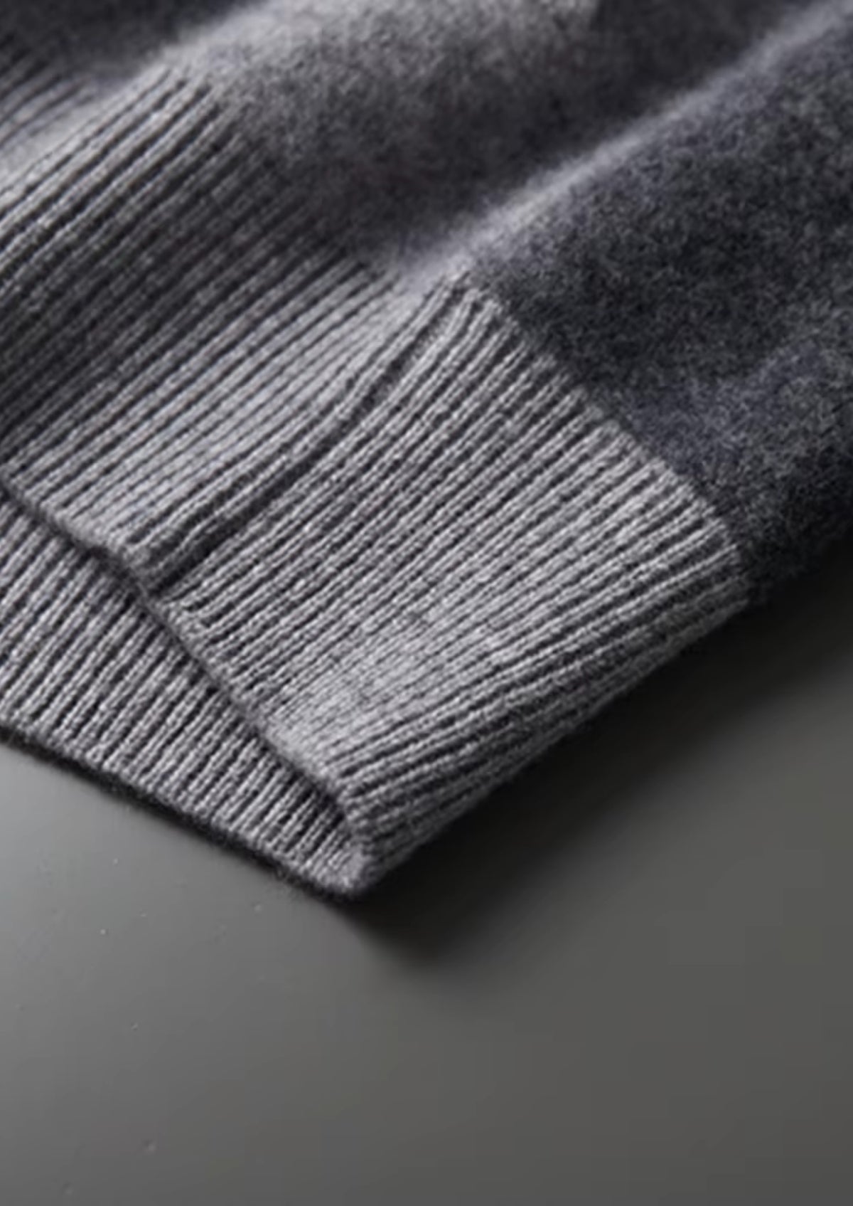 NOVOROPA Completo Torino in Cashmere Grigio Scuro