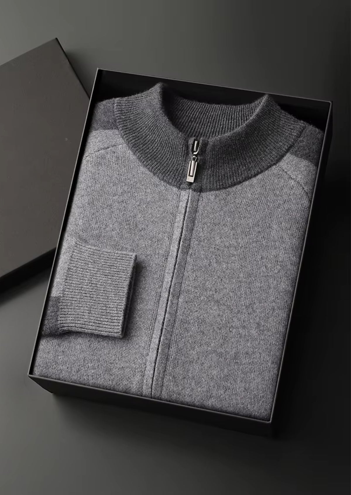 NOVOROPA Completo Torino in Cashmere Grigio Scuro
