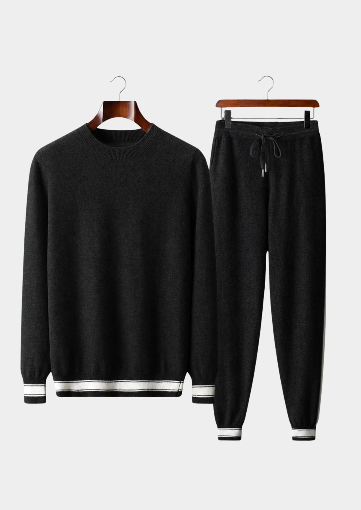 NOVOROPA Completo Vienna in Cashmere Nero