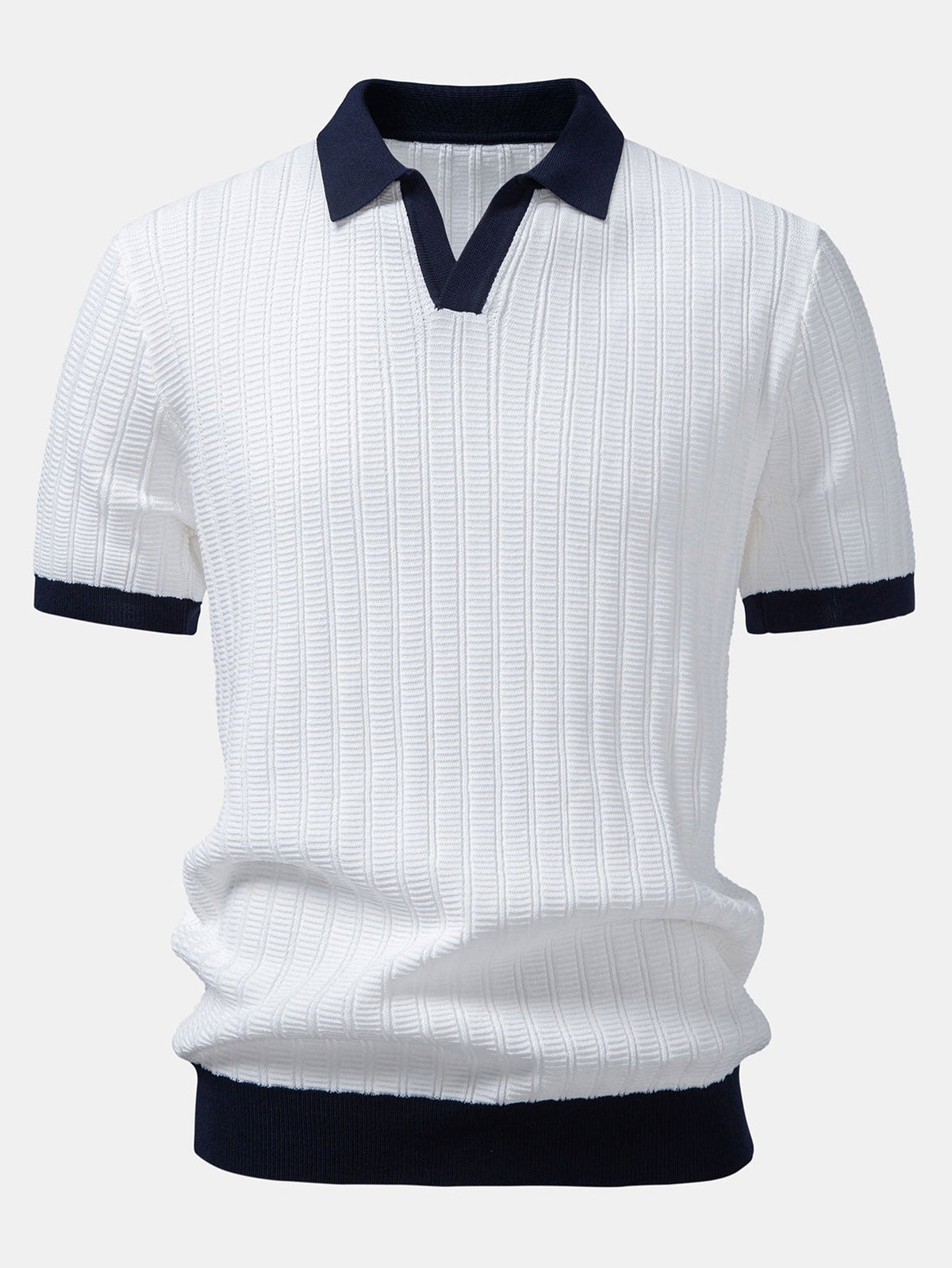 NOVOROPA Completo Como Polo Testurizzata e Pantaloni