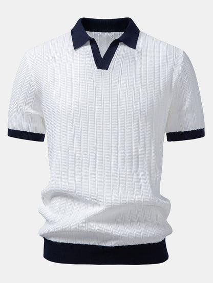 NOVOROPA Completo Como Polo Testurizzata e Pantaloni