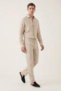 NOVOROPA Completo Bellagio Camicia e Pantaloni in Lino