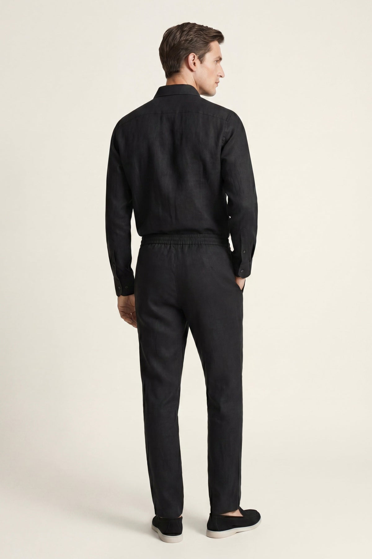 NOVOROPA Completo Bellagio Camicia e Pantaloni in Lino