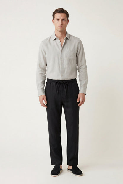 NOVOROPA Completo Pisa Camicia e Pantaloni in Lino
