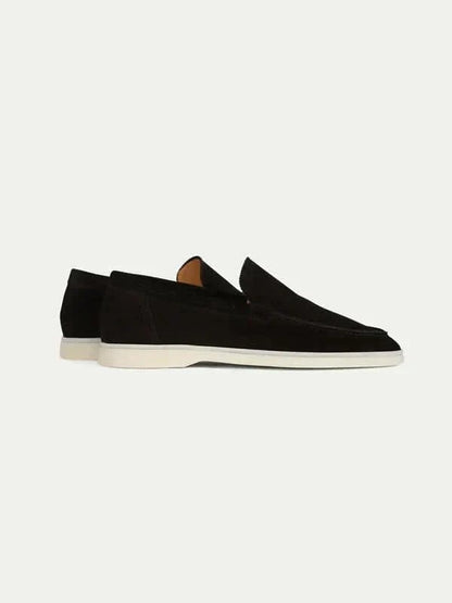NOVOROPA Mocassino in Camoscio Sfoderato Nero
